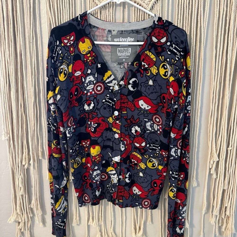 Marvel Cardigan -PLEASE READ DESCRIPTION!!!